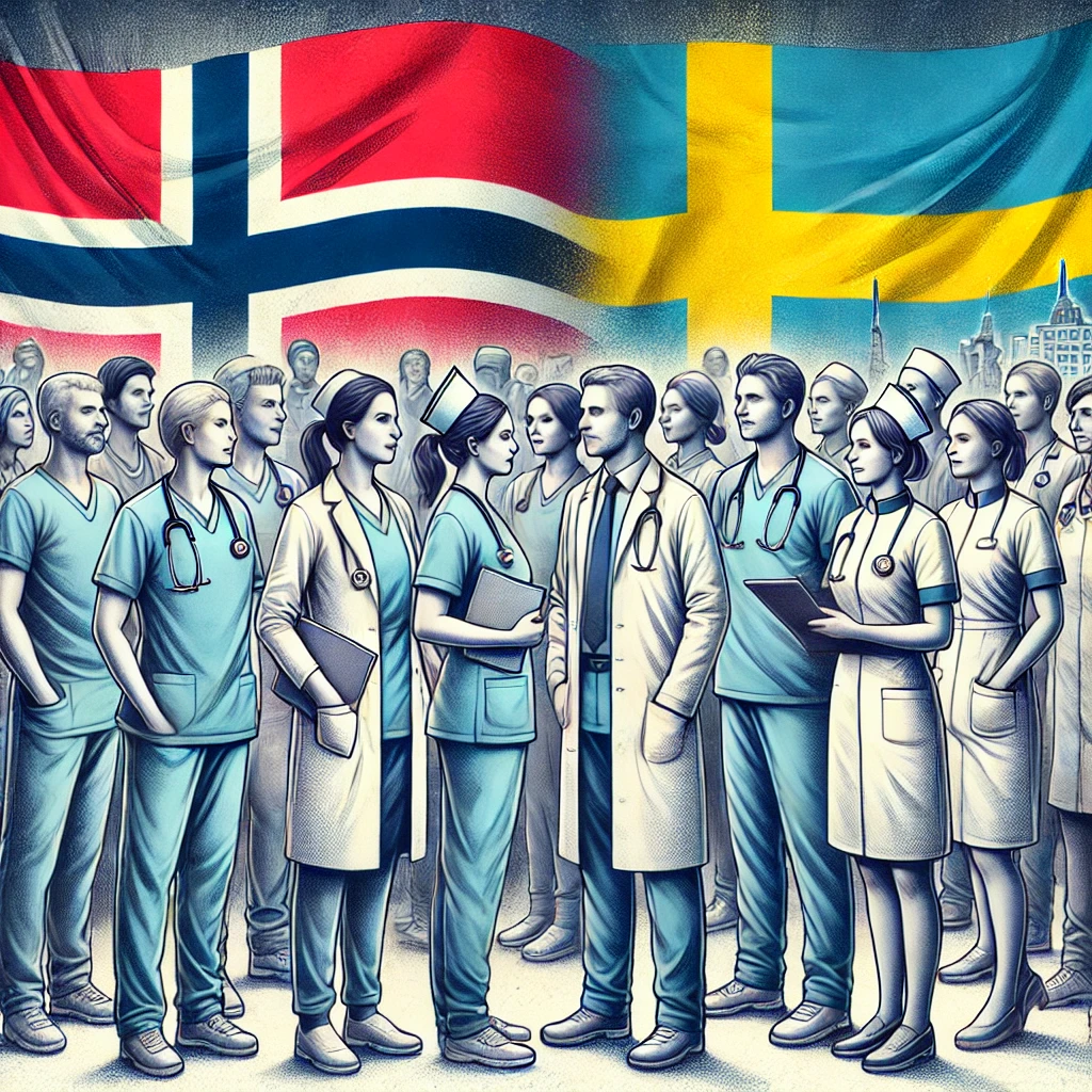 svensk sykepleier